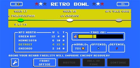This video demonstrates how to play Retro Bowl with college football teams!LINK TO UNIFORM COLORS: https://www.reddit.com/r/RetroBowl/comments/rjuzr9/i_have_...